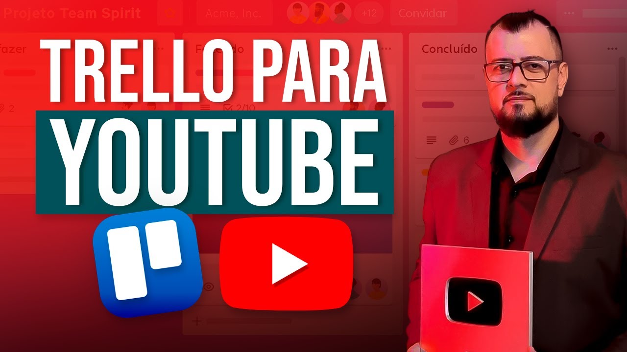 TRELLO Cronograma para Youtube - Como ORGANIZAR para GRAVAÇÃO?