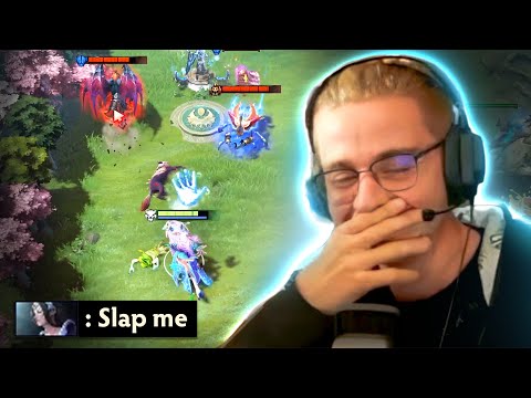 How N0tail plays Mirana in a DISASTER! (with FACECAM)