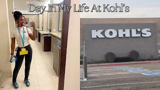 A BORING DAY AT WORK! | A DAY IN MY LIFE AT KOHL'S