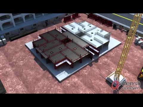 DEMA TUNNEL FORMWORK SYSTEM ANIMATION