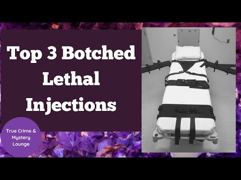 Top 3 Botched Lethal Injections