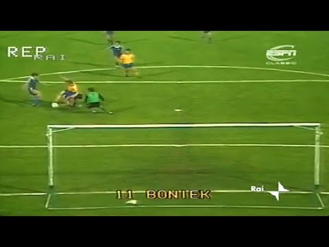 Zbigniew Boniek gol Juventus - Porto 2-1 PZP 16.05.1984
