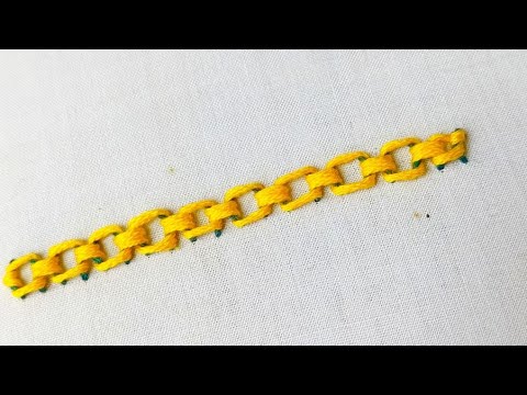 Amazing Stitch for All Over Fabric | Hand Embroidery Full Tutorial | New  Stitch | Latest  Stitch