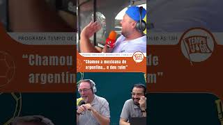 FELIPE CUNHA CONFUNDE NACIONALIDADE DE TORCEDORA E LEVA BRONCA AO VIVO 😂