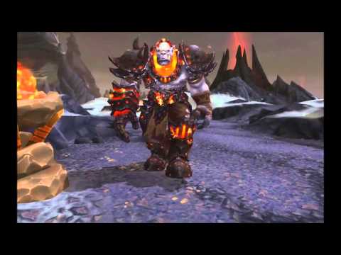 World of Warcraft  Warlords of Draenor Beta   All new Orc Leaders Models