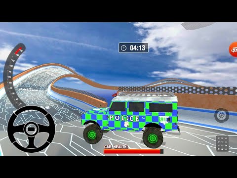US Police Hummer Car Driving Impossible Tracks Police Car - Driving Simulator - Best Android Game