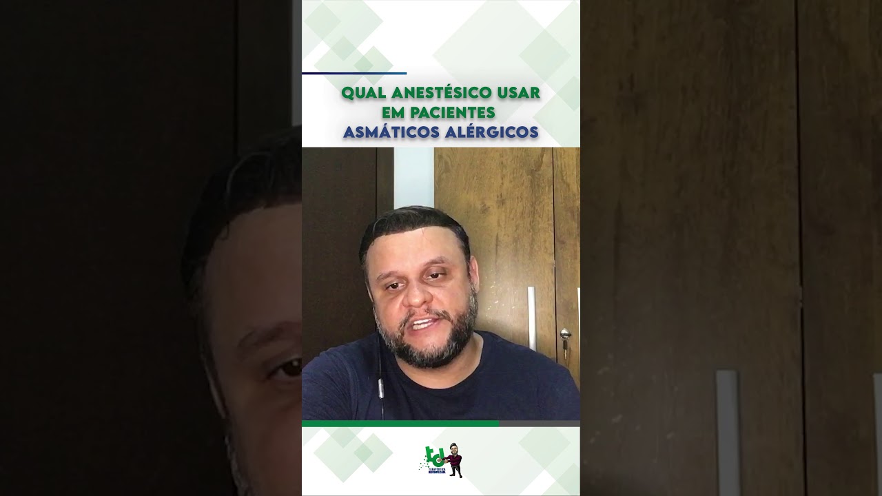 Qual anestésico usar em pacientes asmáticos alérgicos