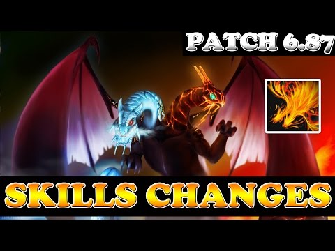 Dota 2 - Patch: 6.87 - Jakiro Skill Changes