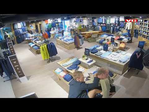 Mads Hansen og Erik Follestad slåss i butikken