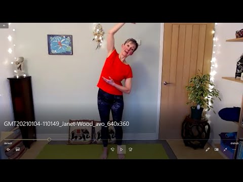 Bite-size yoga session 1 - Energy Block Release 1 - Janet Woodcock