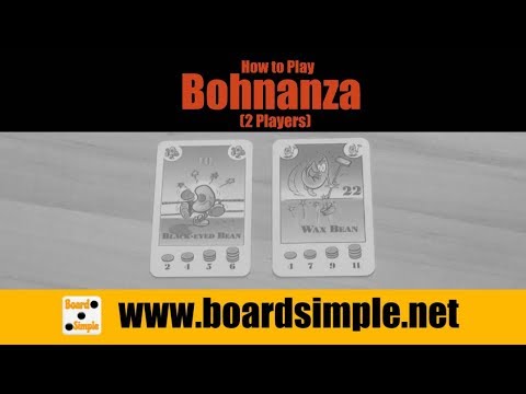 How to Play - Bohnanza (for 2 Players)