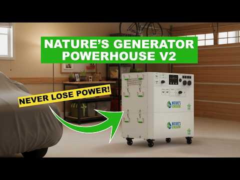 Nature’s Generator Powerhouse V2 – Whole-Home Backup Power Made Simple