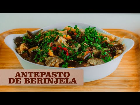 EGGPLANT ANTEPASTO (CAPONATA)! SUPER EASY RECIPE WITHOUT OVEN!