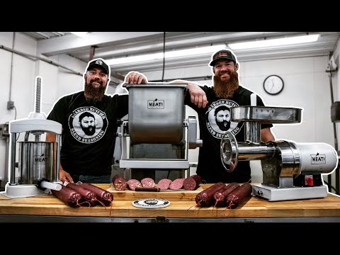 How to make Summer Sausage (At Home!) By The Bearded...