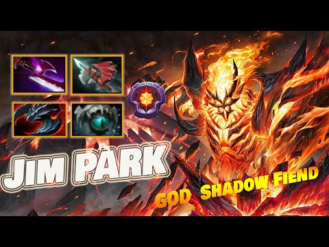 HOW Jim ParK { Shadow Fiend} Right Click  - Dota2 Pro Gameplay [Watch & Learn] #shadowfiend #JimPark