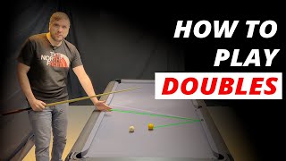 How to play DOUBLES & TREBLES | 8 Ball pool tips and techniques. Bank shots,  Triples