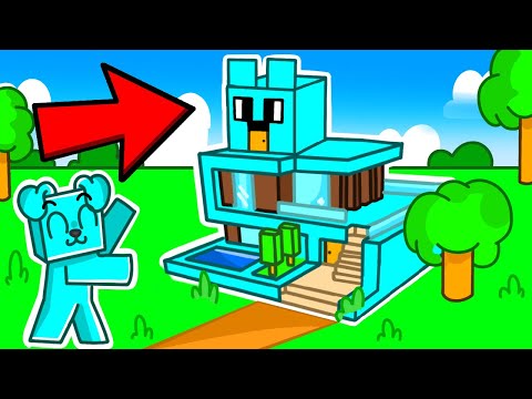 BUDUJE NOWY DOMEK w Minecraft 🩵🏠