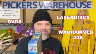 PICKER’S WAREHOUSE SCORES - Laserdiscs, DVDs, & Warhammer 40K