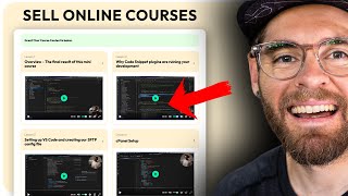 The NEW way to sell Online Courses with WordPress (no LMS needed)