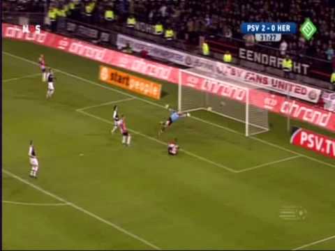 Eredivisie 2009 : J12 : PSV - Heracles : 4-0