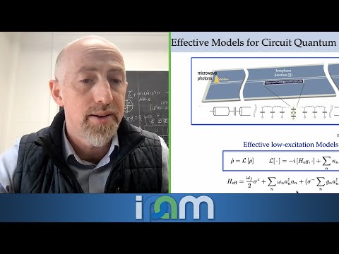 Hakan Tureci - Quantum electrodynamic modeling of superconducting quantum systems - IPAM at UCLA