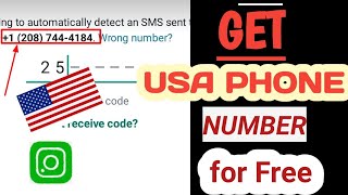 us number/How to get a USA phone number for Whatsapp verification.