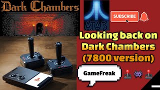 Dark Chambers on the Atari Gamestation Pro #gaming #review #videogames