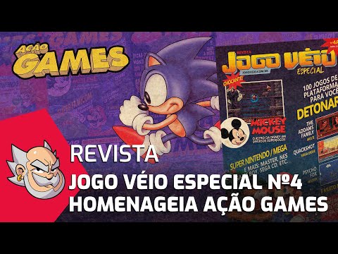 Revista Jogo Vio Especial N4 - Homenagem a Ao Games