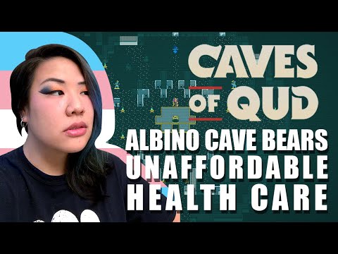 ALBINO CAVE BEARS & UNAFFORDABLE HEALTH CARE : Caves of Qud Ep 5
