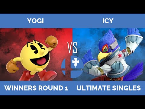 RogaSmash 339: SSBU – Winners R1 — Yogi (Pac-Man) vs Icy (Falco)