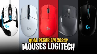 Qual MOUSE LOGITECH Vale a Pena em 2024? Confira o Ranking ✅