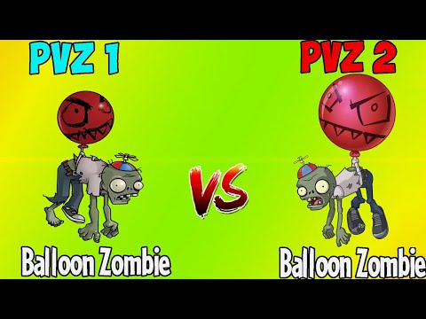 All Zombies Pvz 1 vs PvZ 2 - Who Will Win? - Team Zombie vs Team Zombie