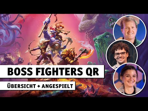 Boss Fighters QR | Übersicht + Angespielt | Pegasus Spiele