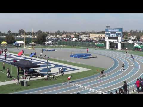 VarG 4x100m at CA Relays 3-18-17 - Los Alamitos Girls