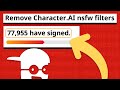 Character.AI Petition to remove the filter crosses 75,000 signatures