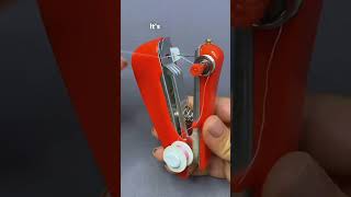Mini Handheld Sewing Machine #sewing #sew #diysewing #seweasy #sewingpatterns #sewcreative