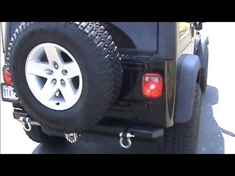 Best Jeep Muffler Sound! Jeep Wrangler Rubicon Magnaflow Glass Pack Muffler