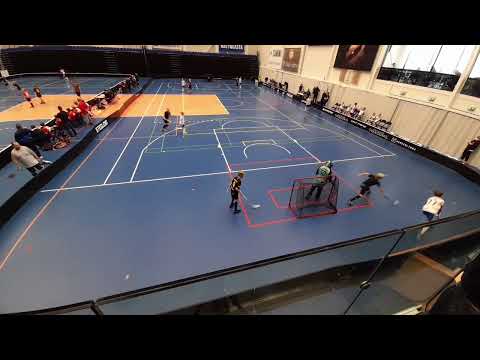 Hämeenlinna Floorball 28.9 Welhot keltainen - Nokian Kristityt Palloilijat, 9:40