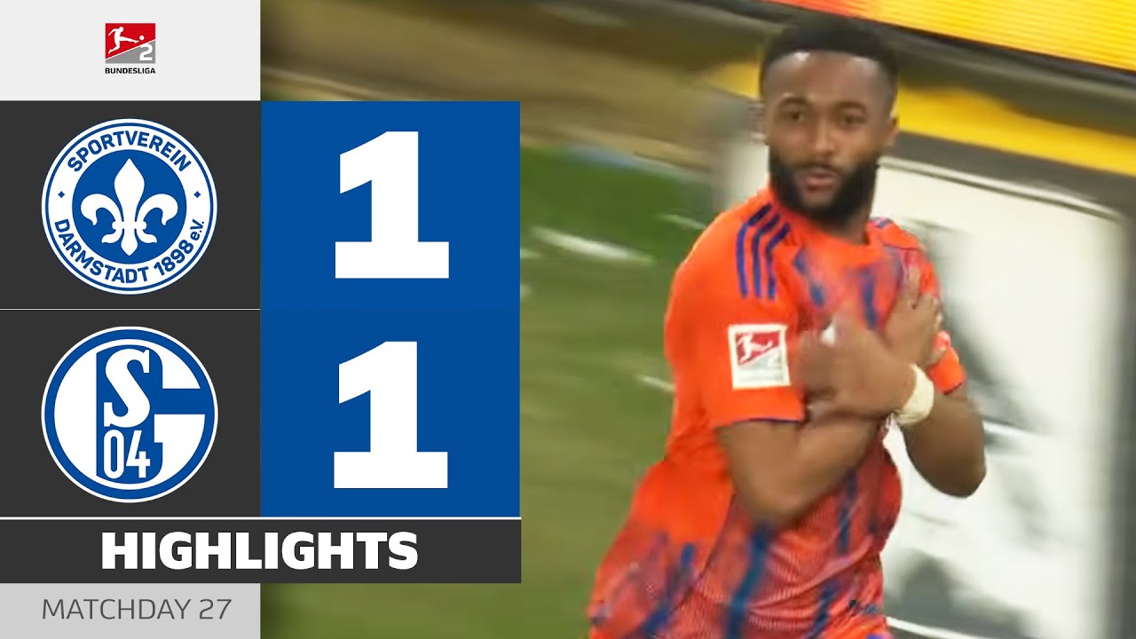 Darmstadt 98 vs Schalke 04 Highlights