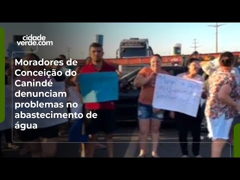 Moradores de Conceição do Canindé denunciam problemas no abastecimento de água
