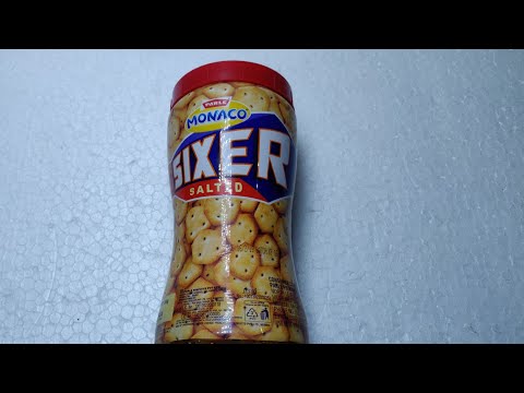 Parle monaco sixer salted review in hindi/ salted biscuits