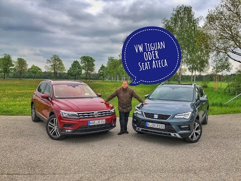 5,000 Euro Difference! Comparison Test: VW Tiguan vs. Seat Ateca