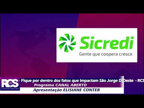 Programa Canal Aberto  Rádio RCS FM de São Jorge D'Oeste