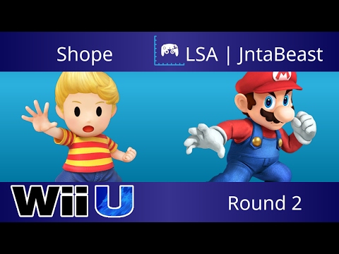 Typo @ The Lab 2/23/17 - Shope (Lucas) vs LSA | JntaBeast (Mario) - Smash 4 Round 2