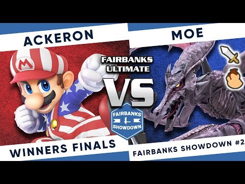 Fairbanks Showdown #2: Ackeron (Mario) vs Moe (Ridley, Sword Fighter, DK) SSBU - Winners Finals