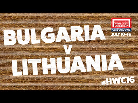 Bulgaria v Lithuania | Group D #HWC2016