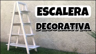 🪜Escalera Decorativa para Fiestas, Eventos, Mesa de Dulces, etc.