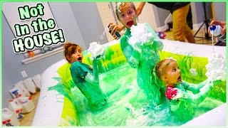 😁 500 POUNDS OF FLUFFY PUFFY SLIME CHALLENGE! 😁