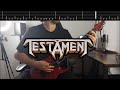 Testament | Down For Life | (Guitar Cover/Lesson ) with tab #47