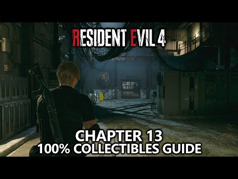 Resident Evil 4 - All Collectibles - Chapter 13 (Treasures, Castellans, Weapons, Upgrades, Recipes)